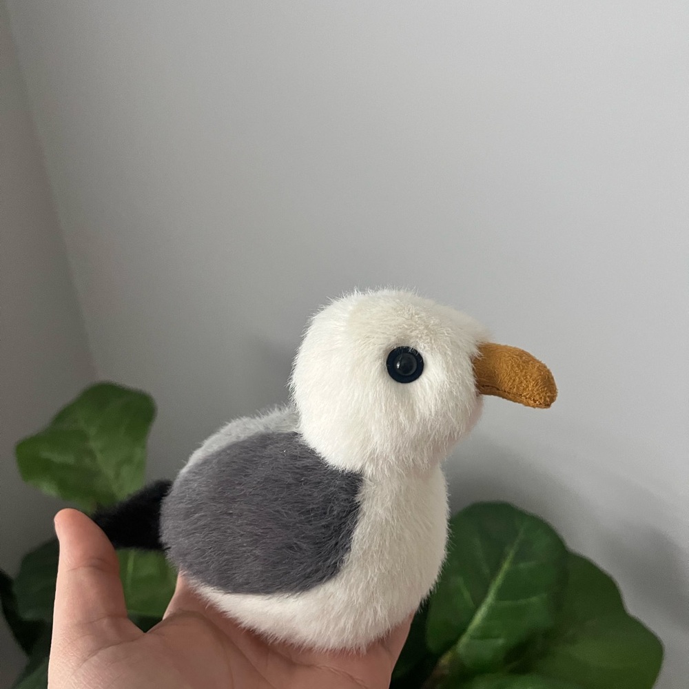 Jellycat birdling seagull